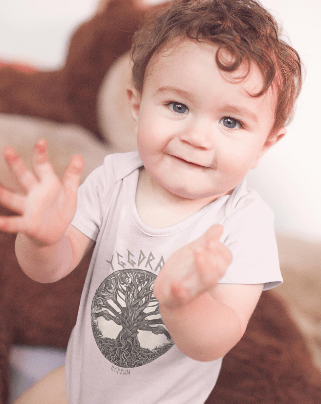 Yggdrasil - der Weltenbaum - Organic Baby Bodysuit - Oyssun