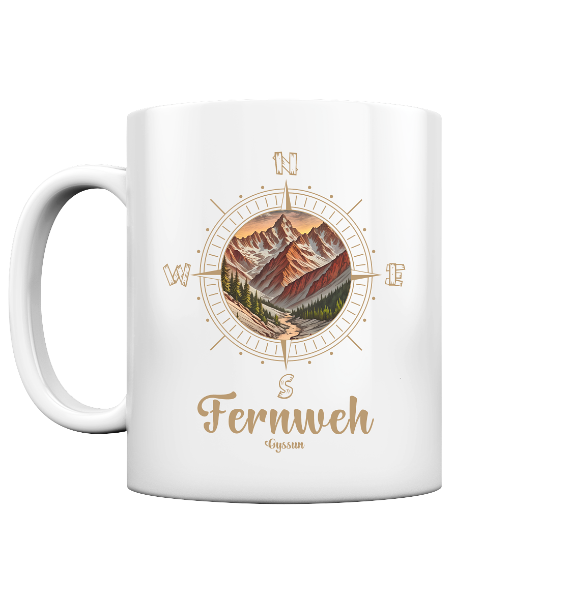 Fernweh - Tasse - Oyssun