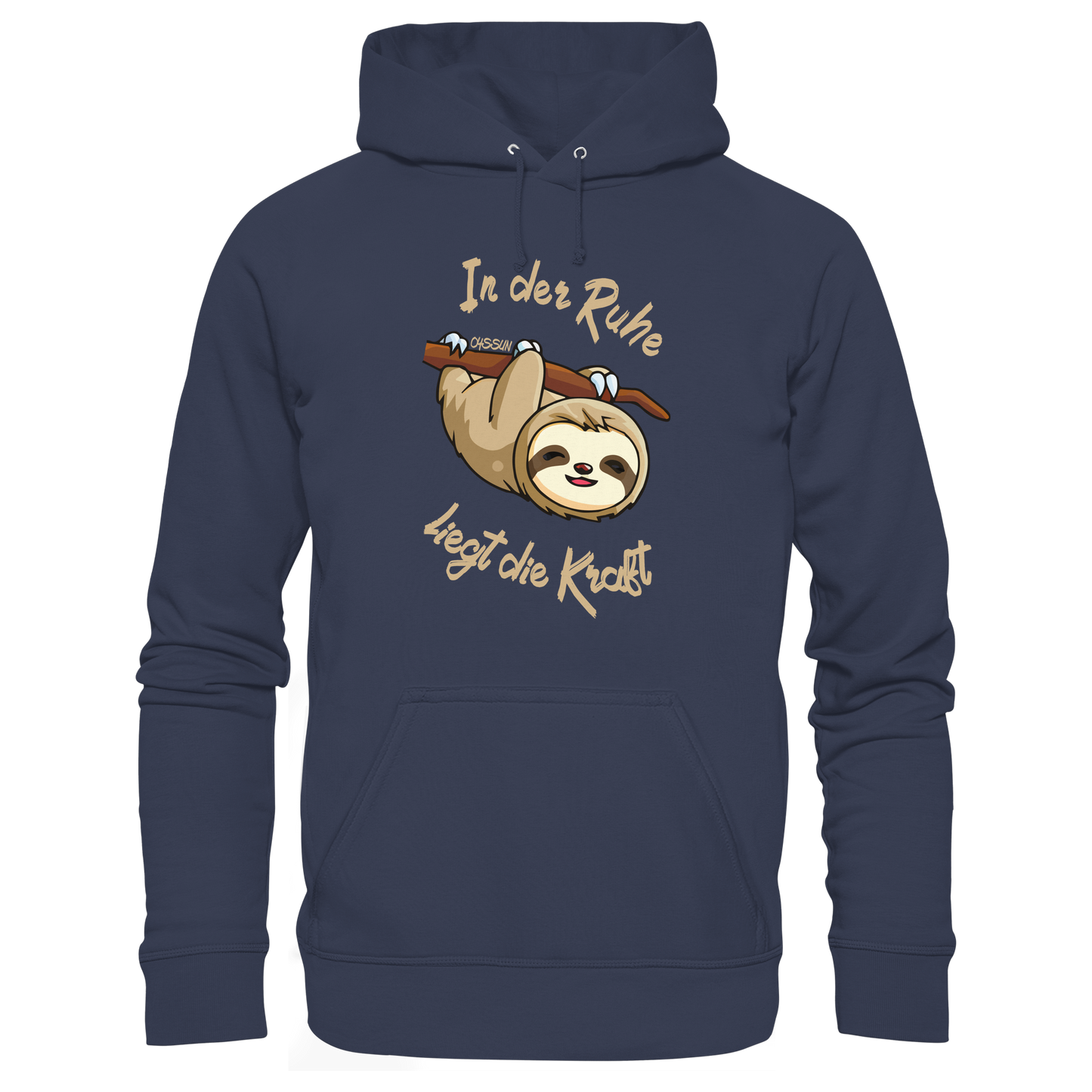 Faultier - In der Ruhe liegt die Kraft - Kids Premium Hoodie - Oyssun