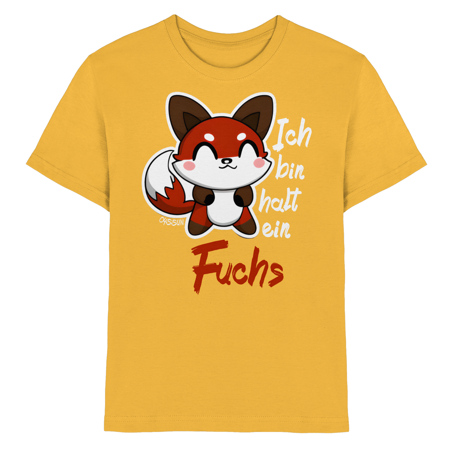 Ich bin halt ein Fuchs - Kids Premium Shirt - Oyssun