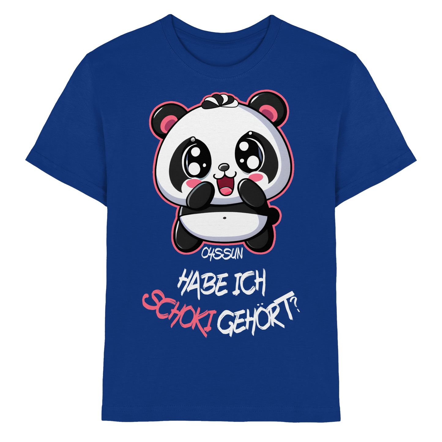Schokipanda - Habe ich Schoki gehört? - Kids Premium Shirt - Oyssun