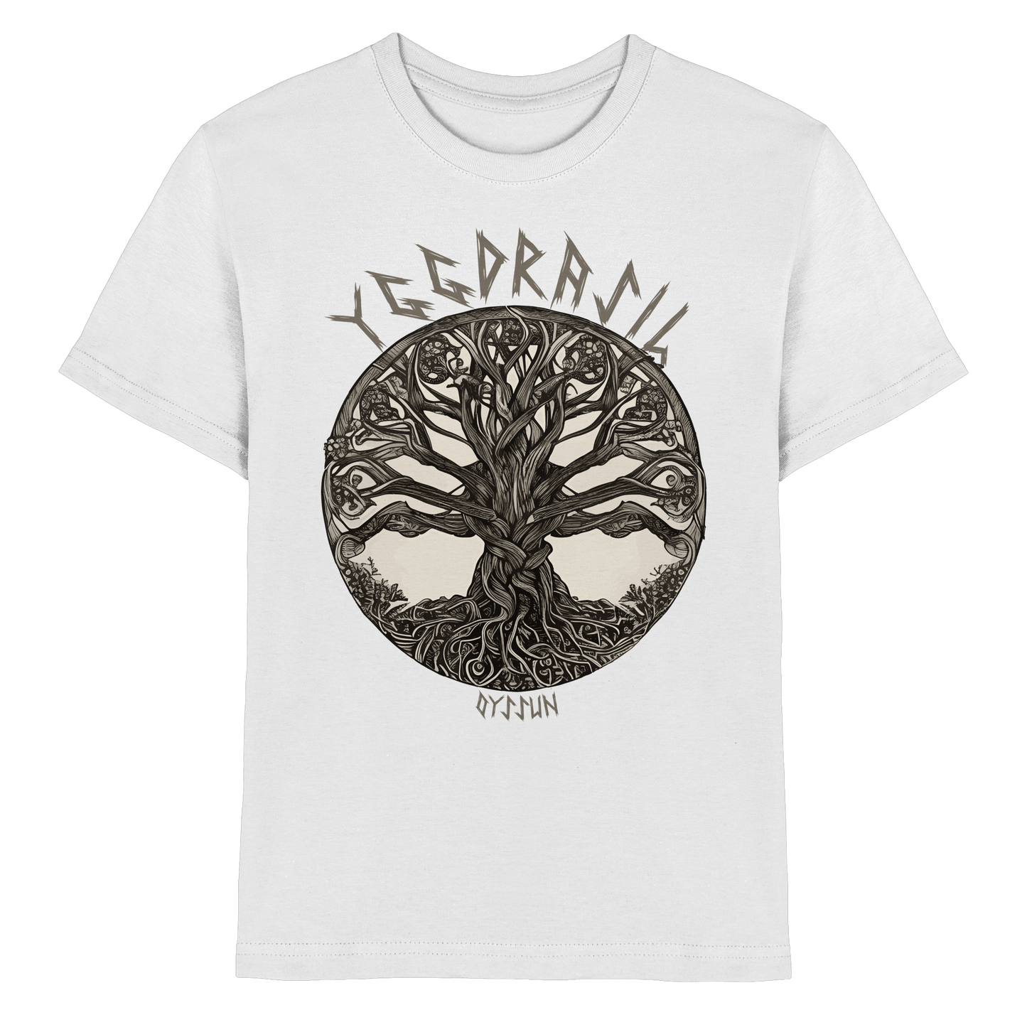 Yggdrasil - der Weltenbaum - Kids Premium Shirt
