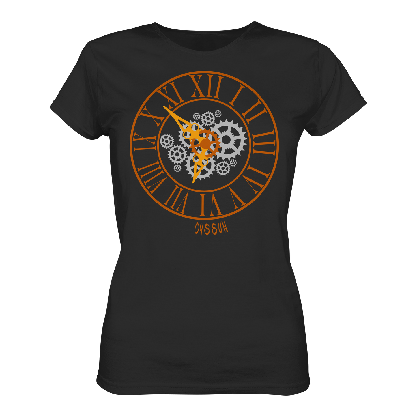 Steampunk Uhr - Ladies Premium Shirt