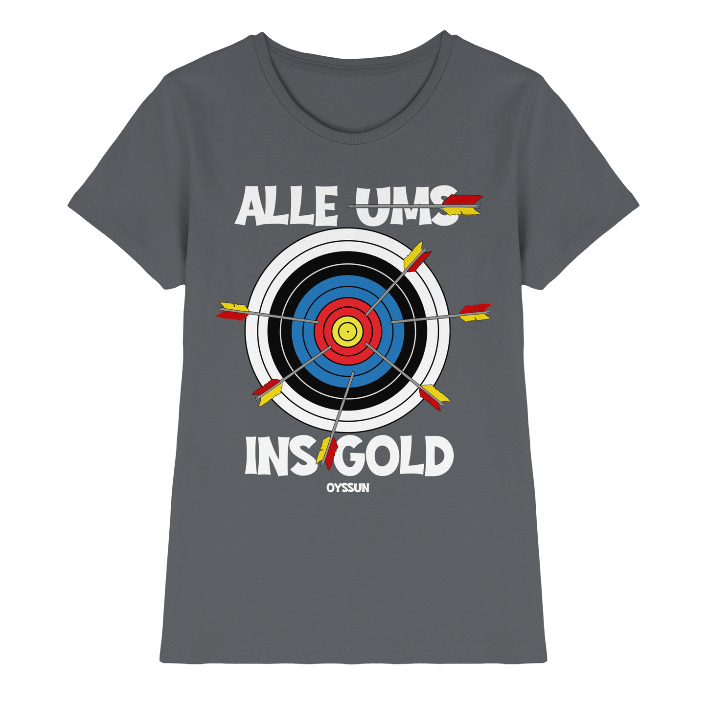 Alle (ums) ins Gold - Ladies Premium Shirt