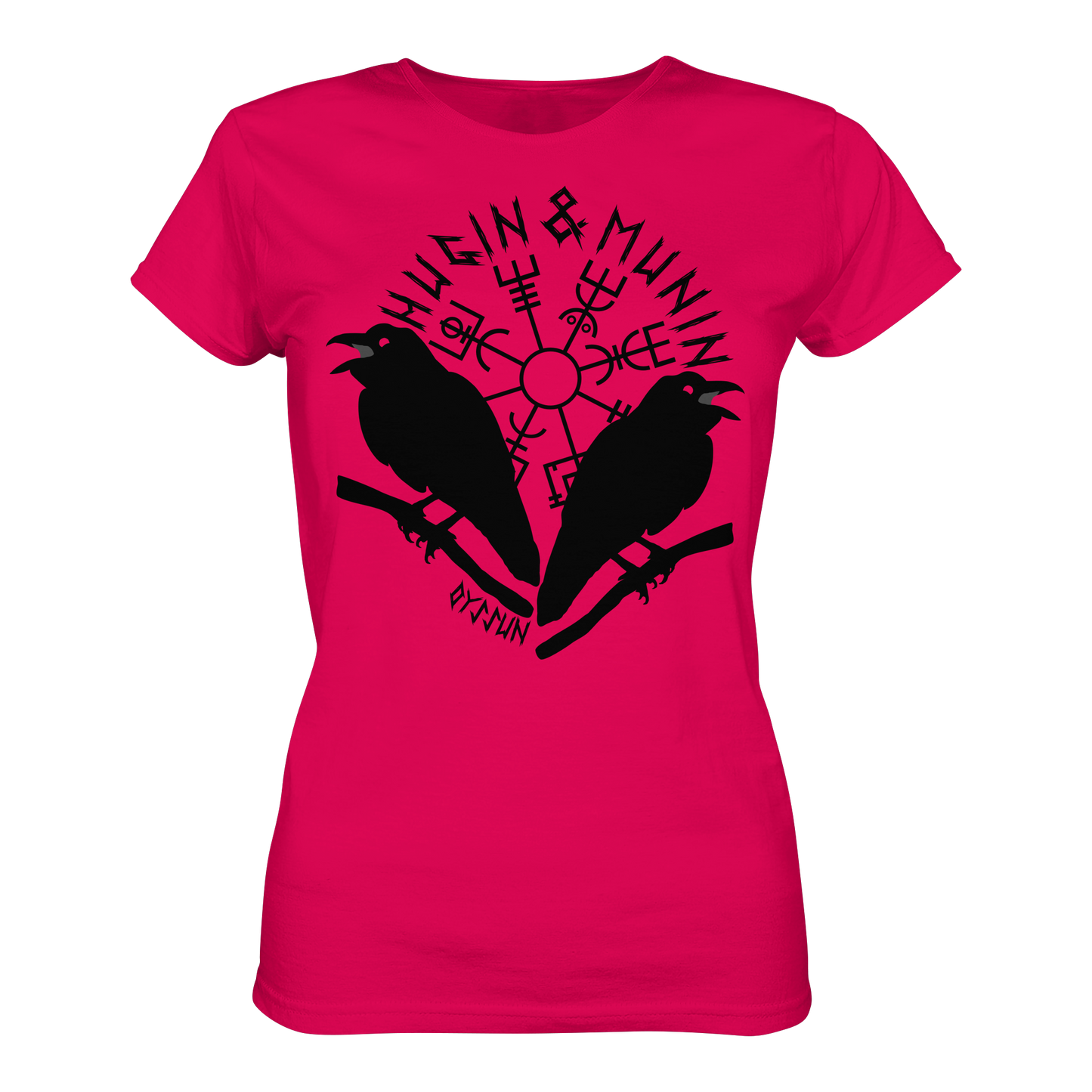 Hugin & Munin - Ladies Premium Shirt - 12 Farben