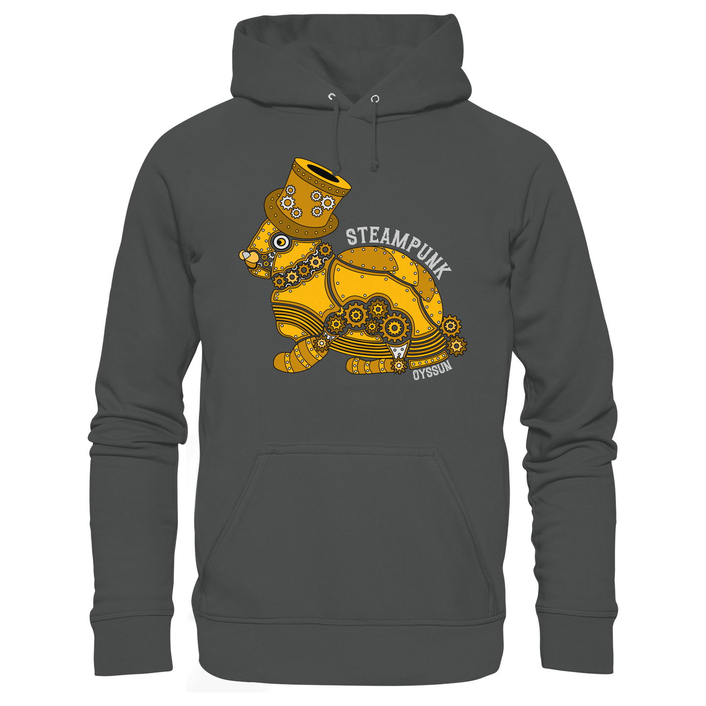 Steampunk Hase - Organic Basic Hoodie