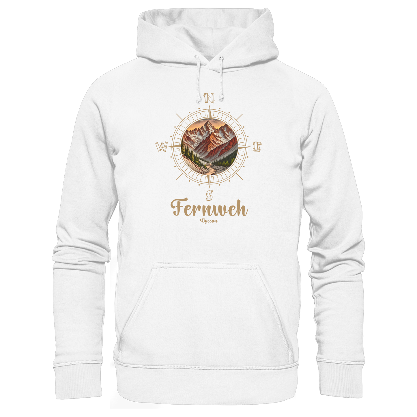Fernweh - Organic Hoodie - Oyssun