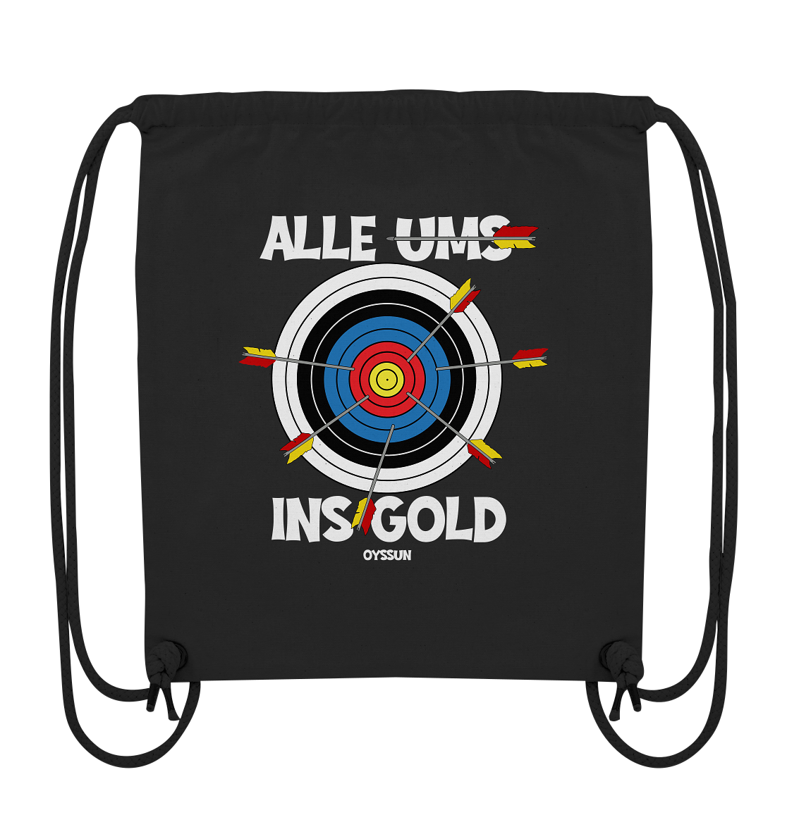 Alle (ums) ins Gold - Organic Gym-Bag
