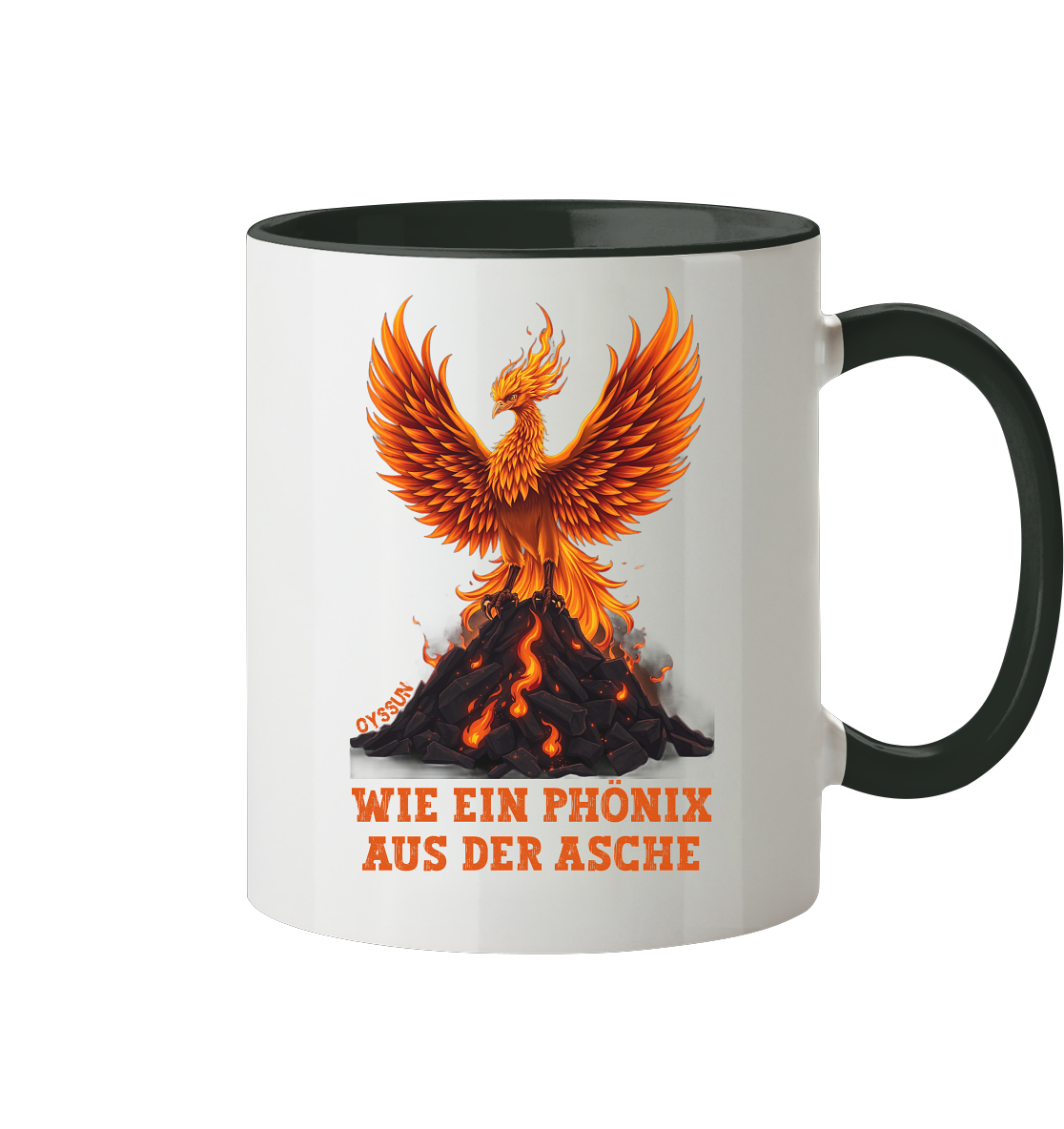 Phönix aus der Asche - Tasse - Oyssun