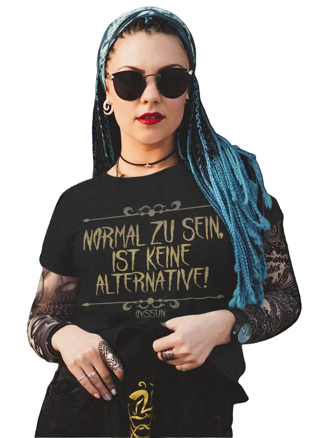 Normal zu sein ist keine Alternative - Ladies Premium Shirt - Oyssun