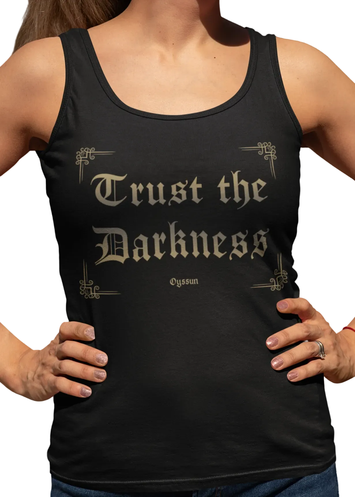 Trust the Darkness - Ladies Tank-Top - Oyssun