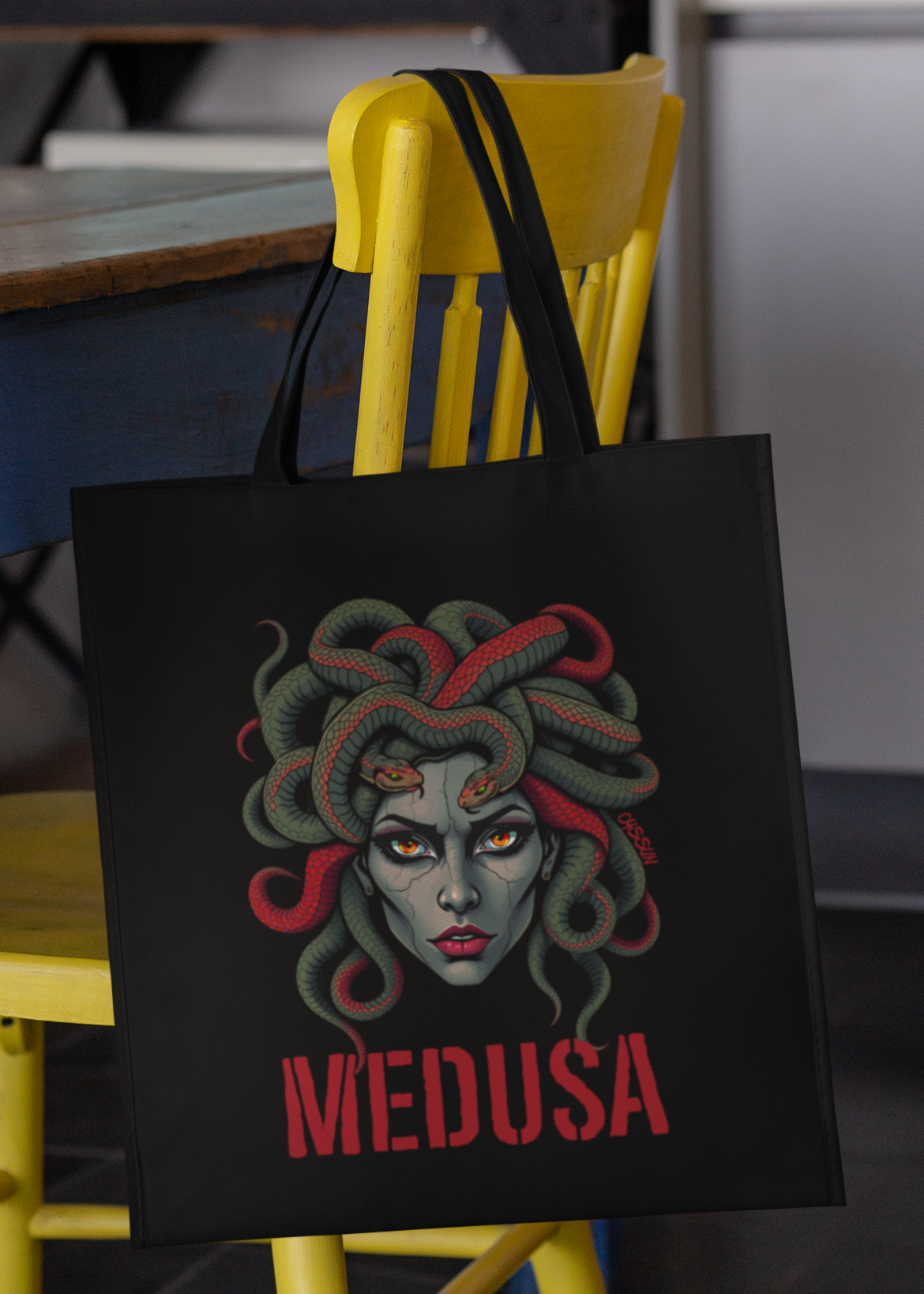 Medusa - Baumwolltasche - Oyssun
