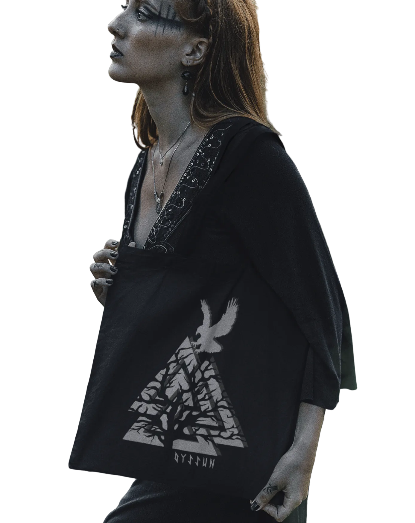 Valknut - Baumwolltasche - Oyssun