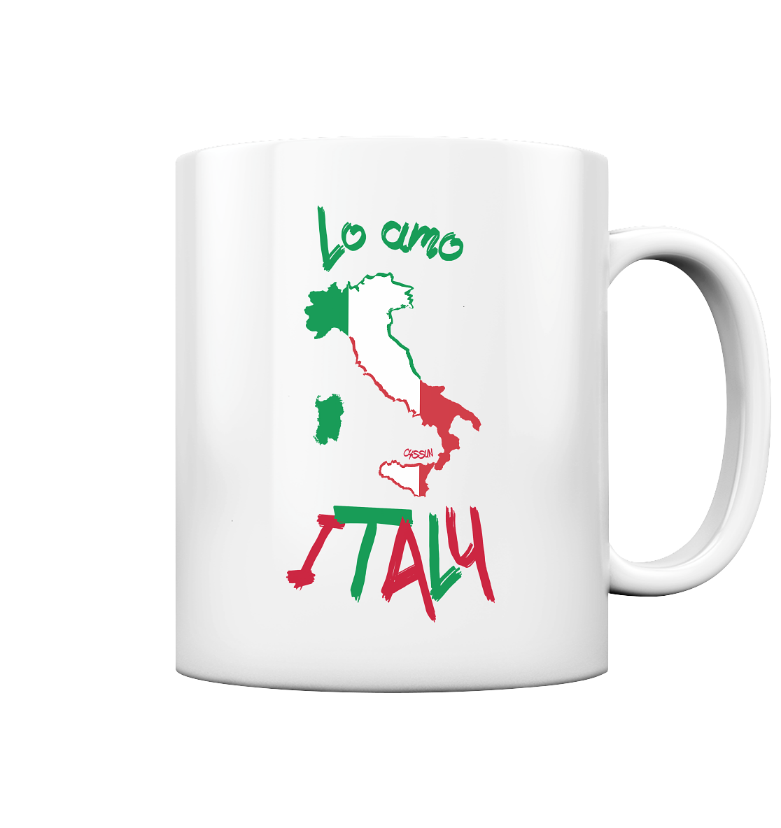 Ich liebe Italien - Tasse (In 7 Farben) - Oyssun