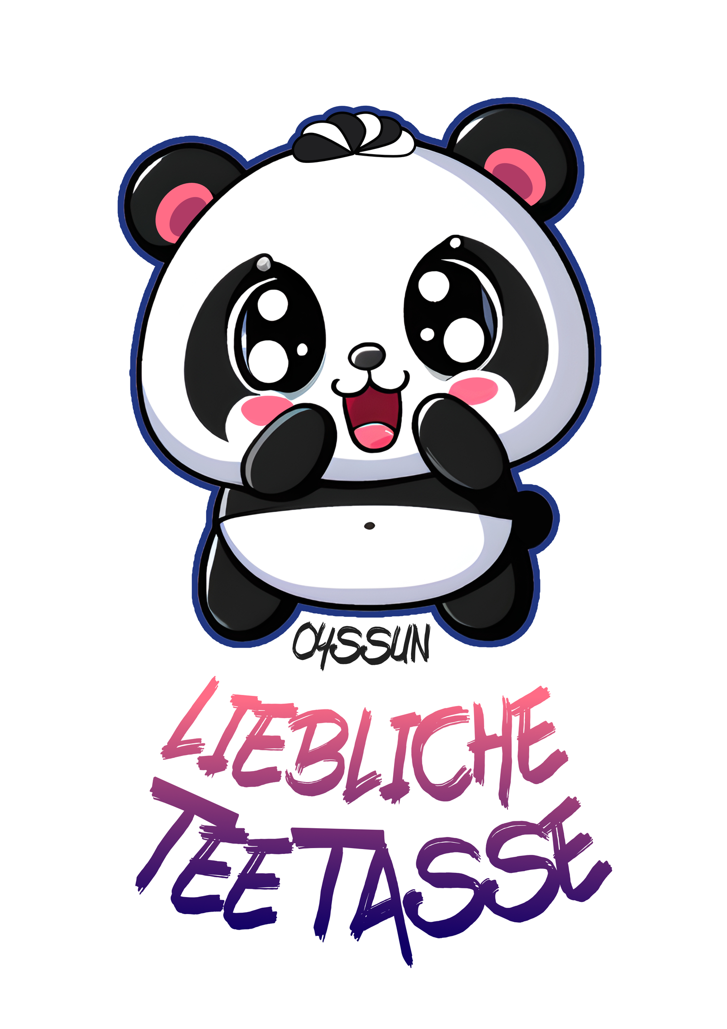 Liebliche Teetasse - Panda