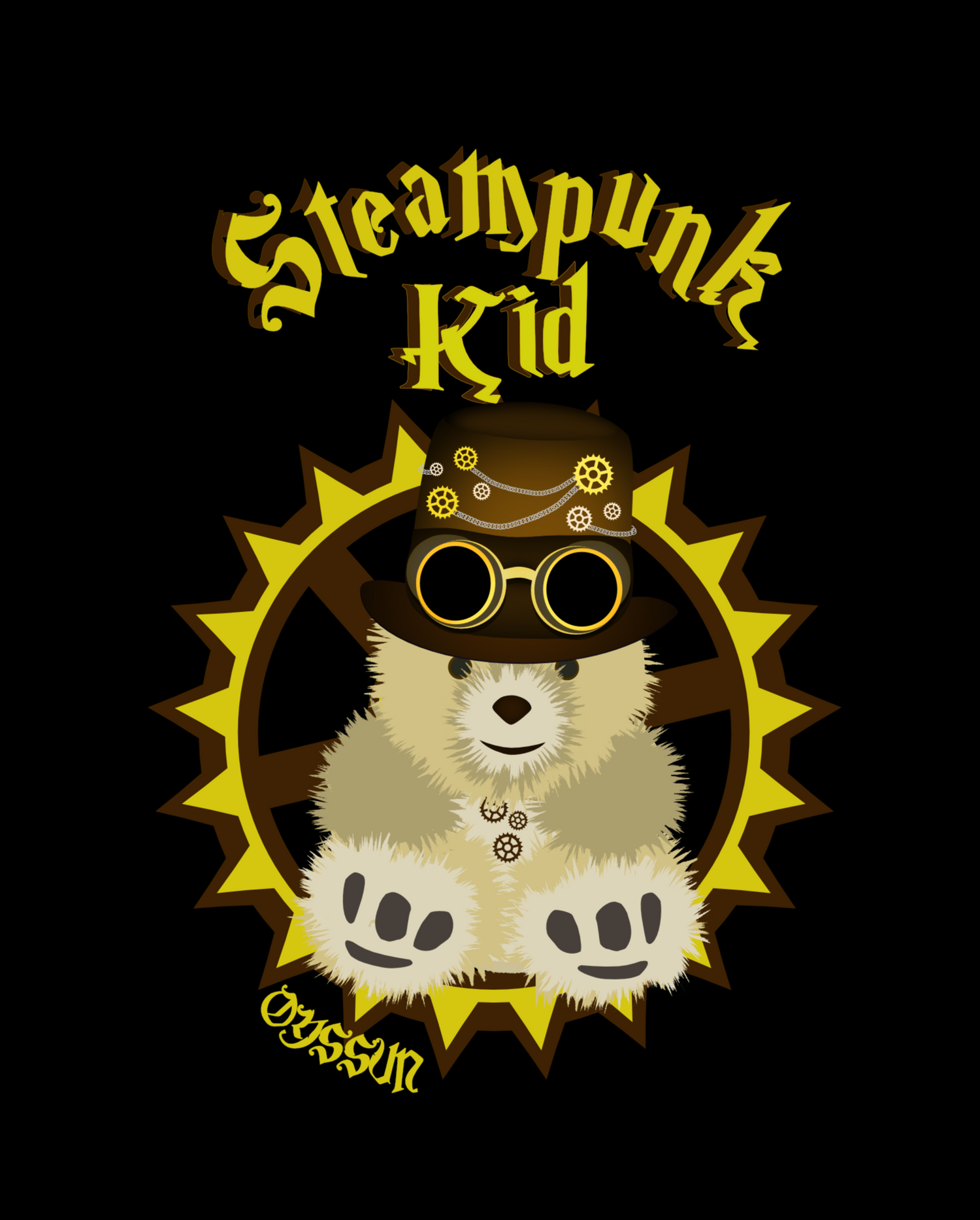 Steampunk Bär