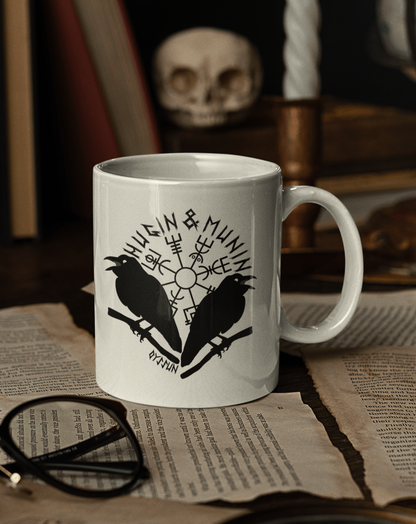 Hugin &amp; Munin - Mug plain 