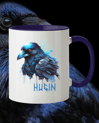 Hugin - Tasse zweifarbig