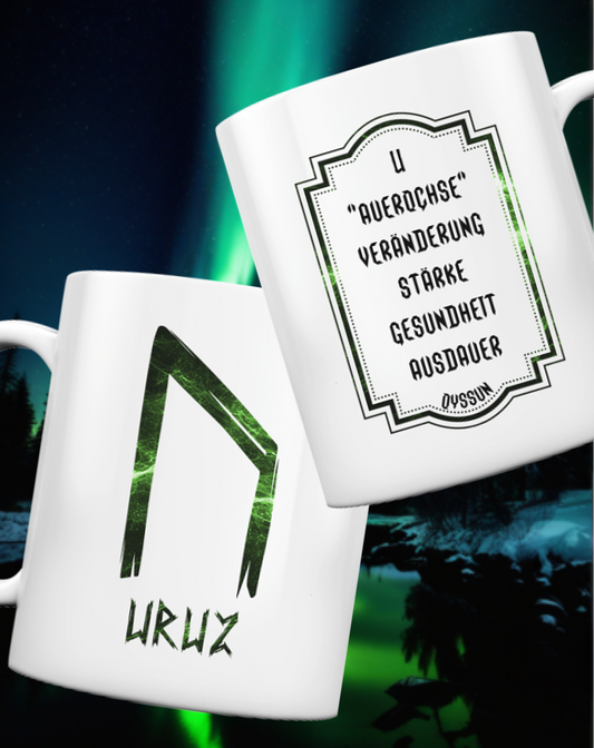 Uruz Rune - Tasse