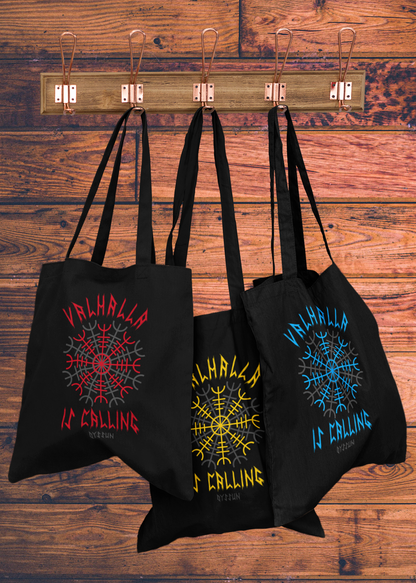 Valhalla is Calling - Baumwolltasche - in 4 Designfarben