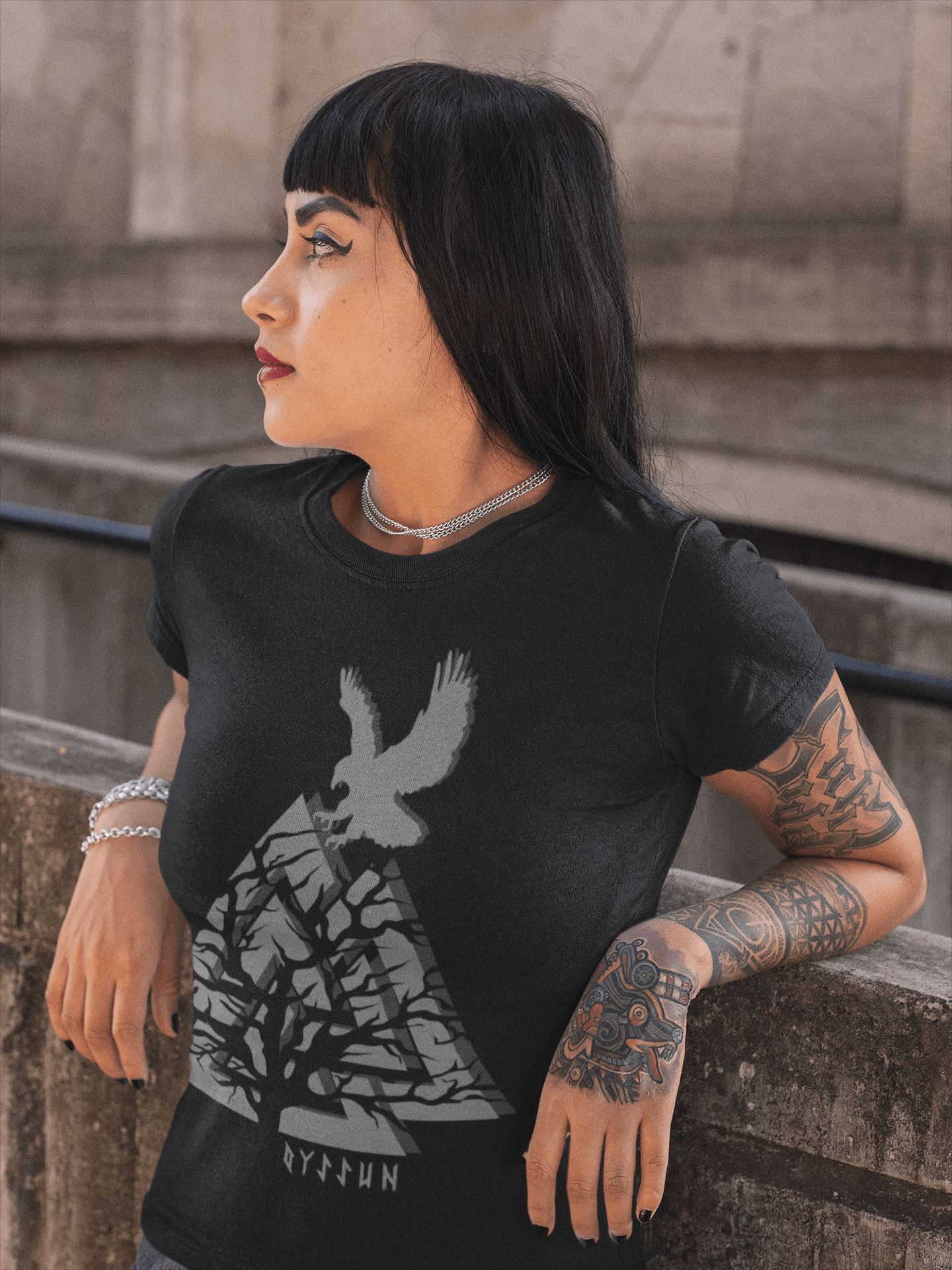 Valknut  - Ladies Premium Shirt - Oyssun
