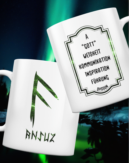 Ansuz Rune - Tasse