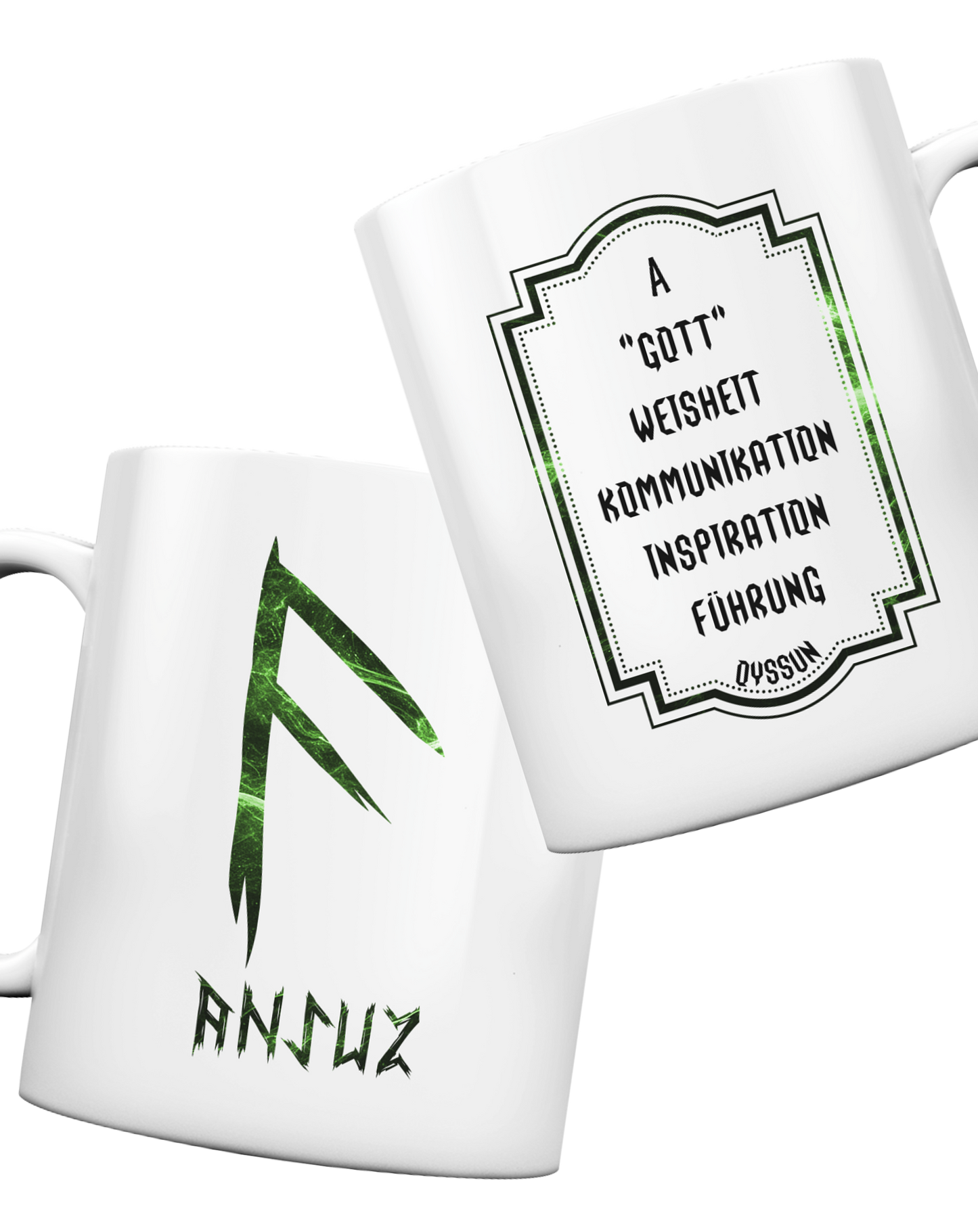 Ansuz Rune - Tasse