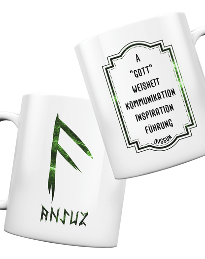 Ansuz Rune - Tasse