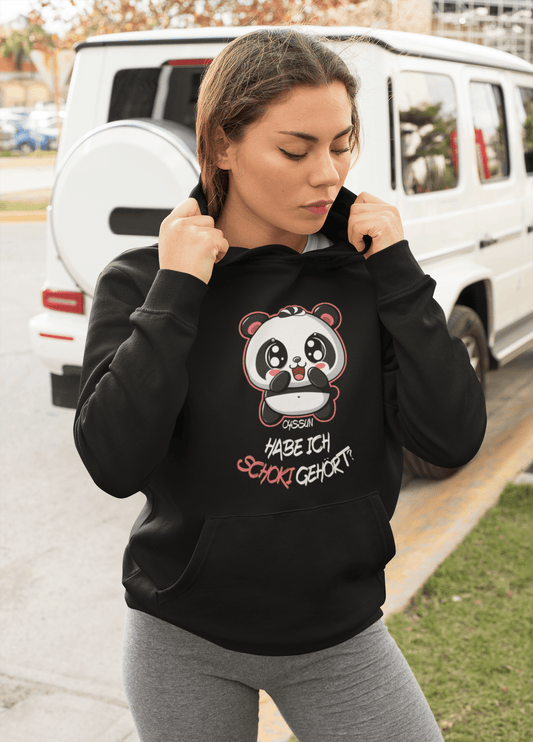 Schokipanda - Did I hear chocolate? - Organic Basic Hoodie