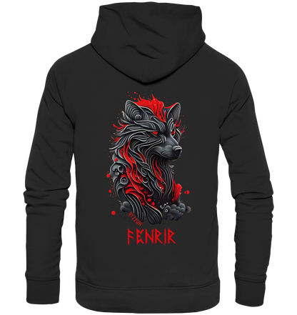 Fenrir - Fenriswolf - Organic Basic Hoodie