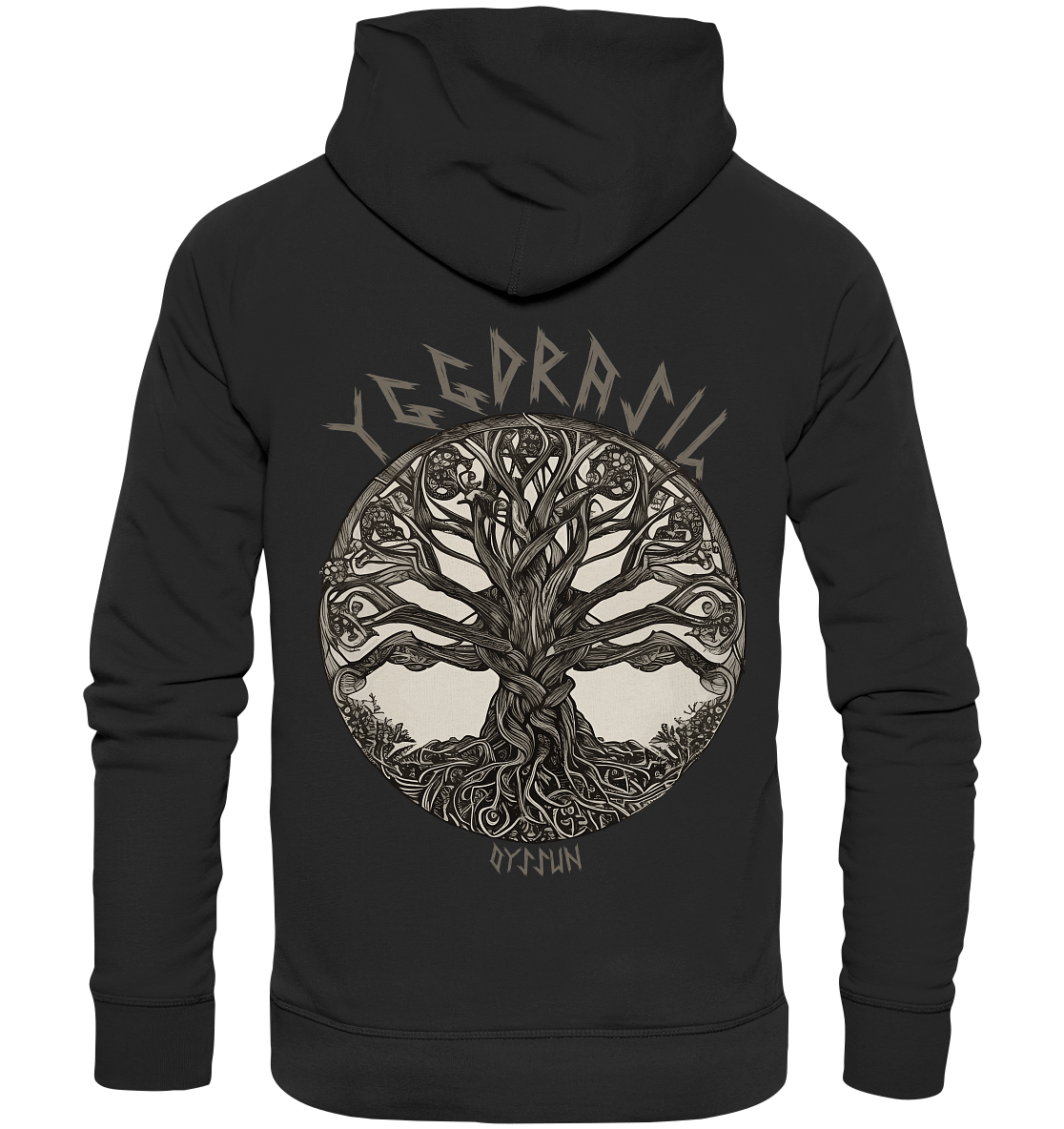 Yggdrasil - der Weltenbaum - Organic Basic Hoodie