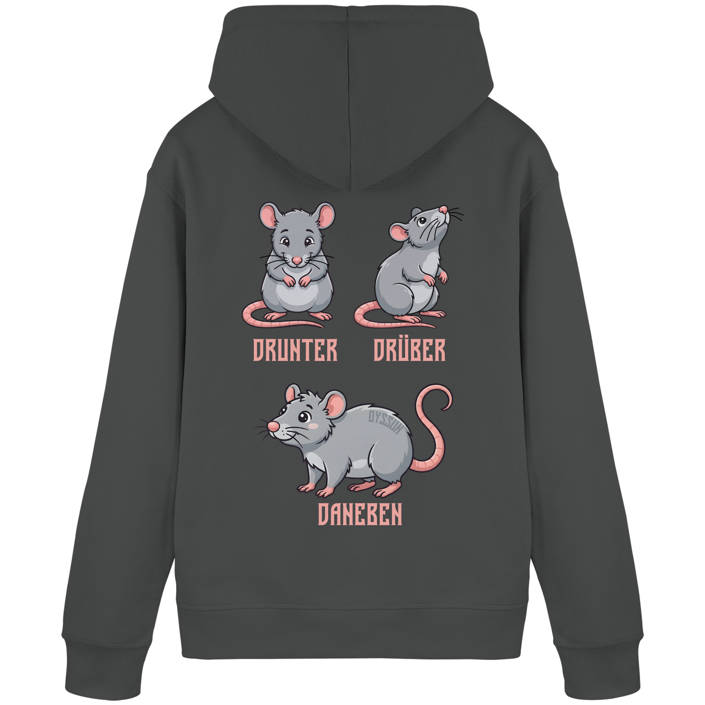 Drunter Drüber Daneben - Organic Basic Hoodie