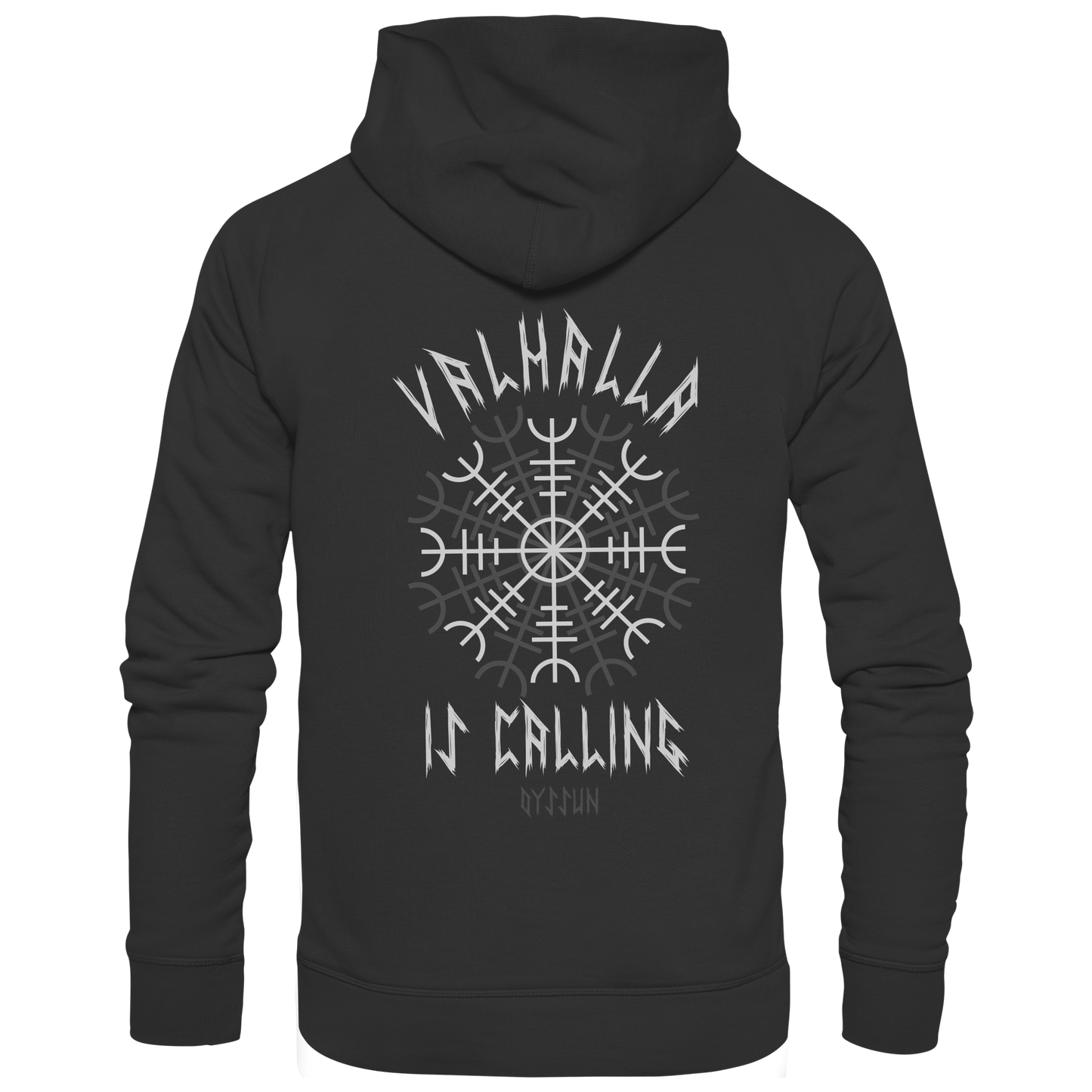 Valhalla is Calling - Organic Basic Hoodie - in 4 Designfarben
