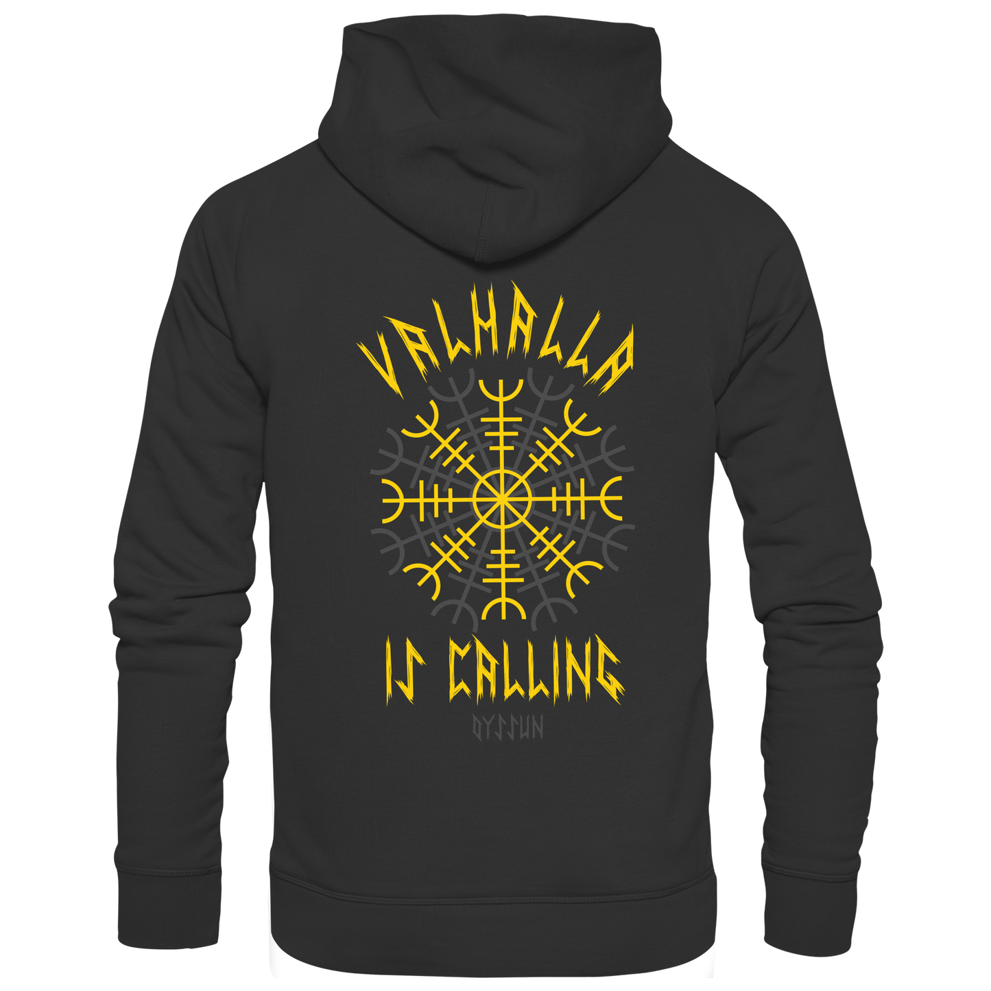 Valhalla is Calling - Organic Basic Hoodie - in 4 Designfarben