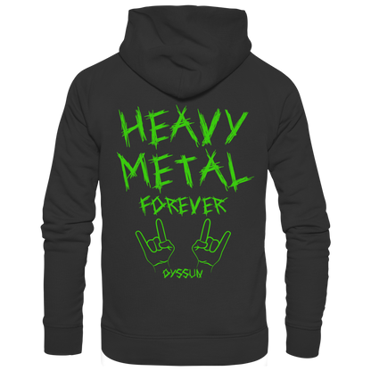 Heavy Metal Forever - Organic Basic Hoodie - In 6 Designfarben