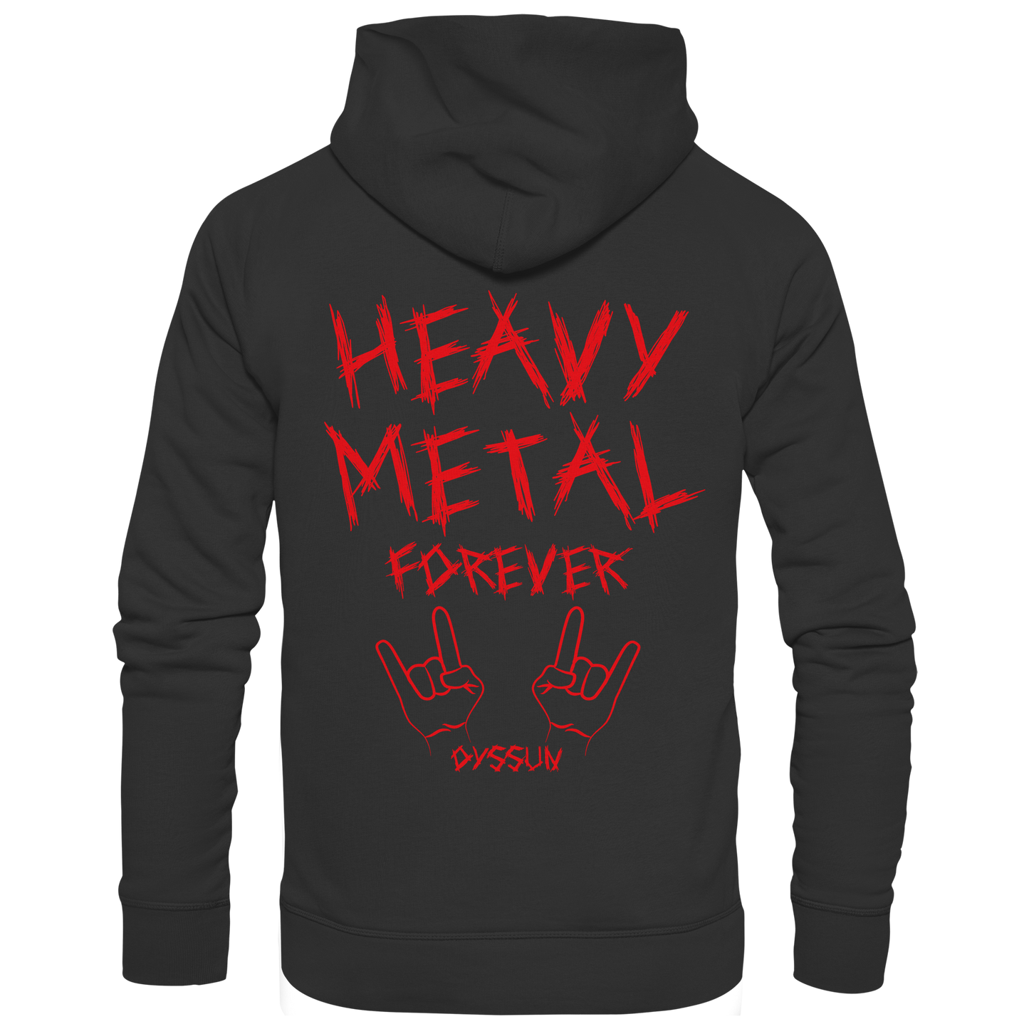 Heavy Metal Forever - Organic Basic Hoodie - In 6 Designfarben