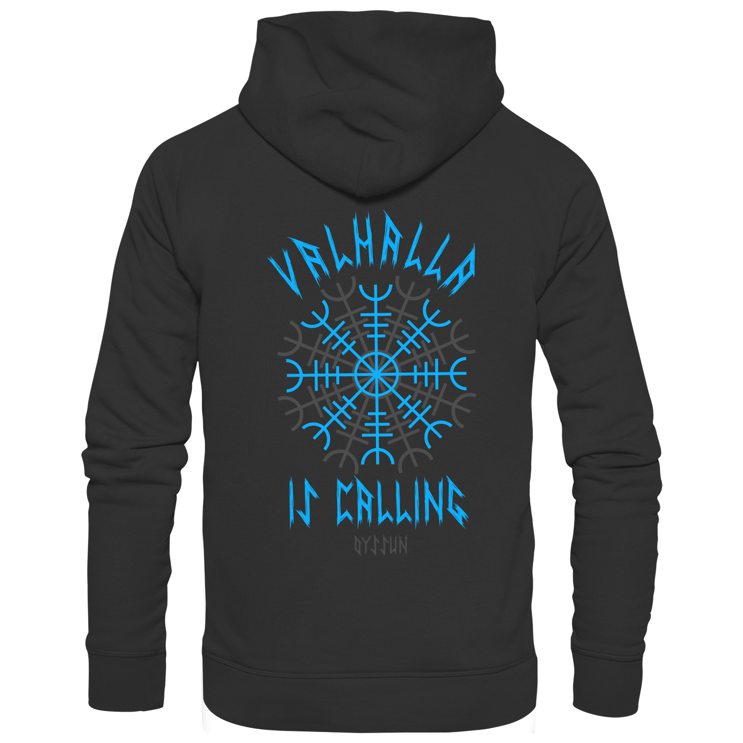 Valhalla is Calling - Organic Basic Hoodie - in 4 Designfarben