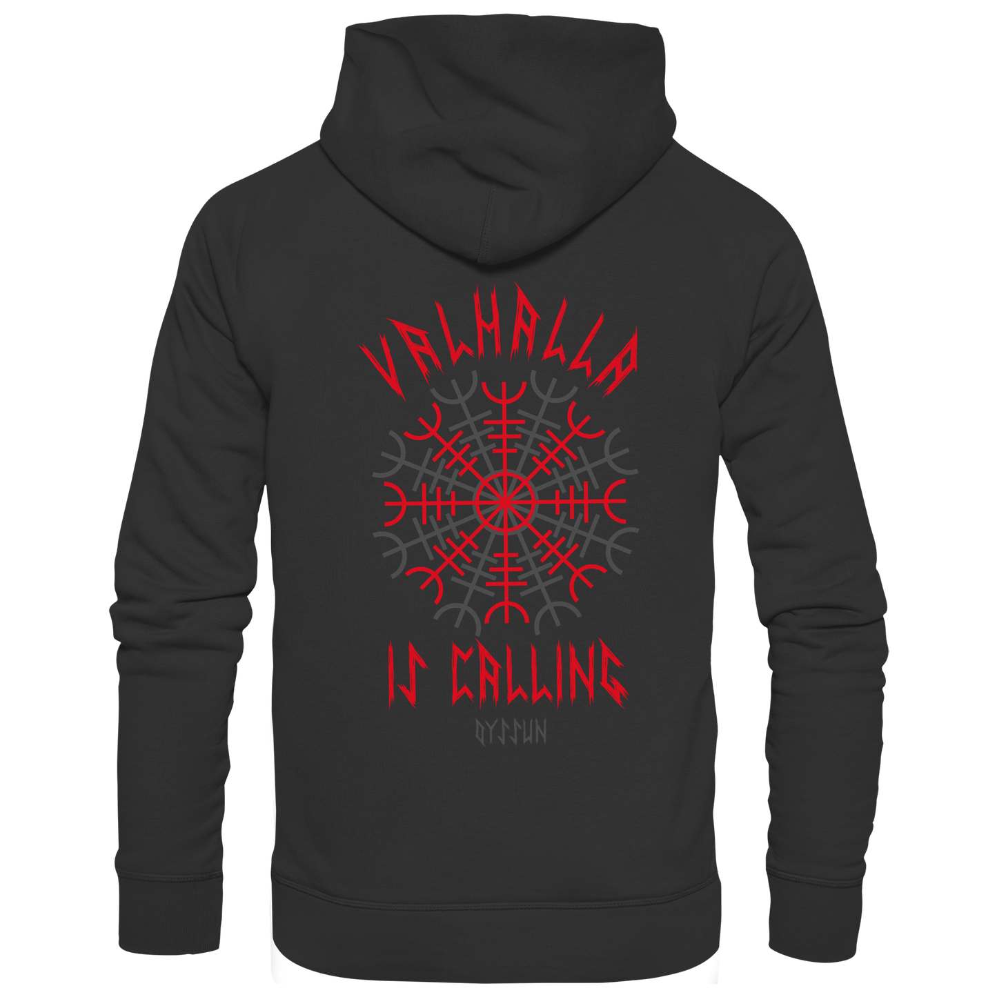 Valhalla is Calling - Organic Basic Hoodie - in 4 Designfarben
