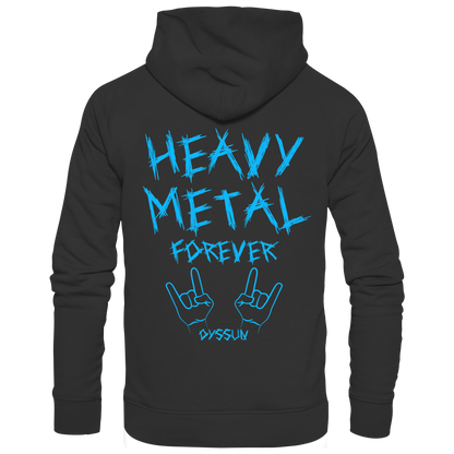 Heavy Metal Forever - Organic Basic Hoodie - In 6 Designfarben