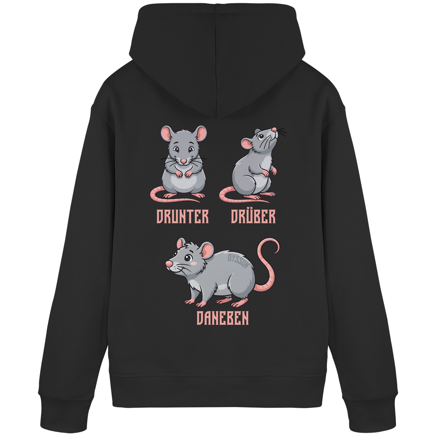 Drunter Drüber Daneben - Organic Basic Hoodie