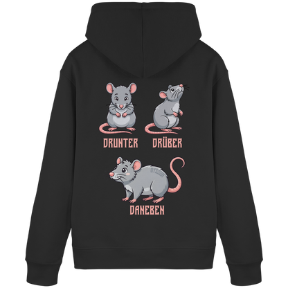 Drunter Drüber Daneben - Organic Basic Hoodie