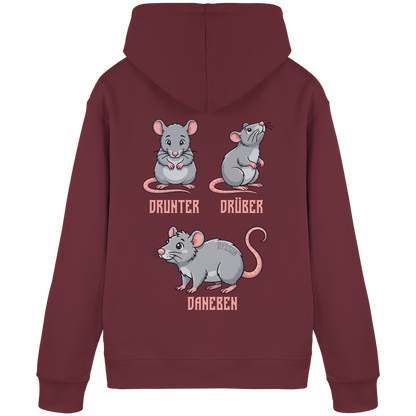 Drunter Drüber Daneben - Organic Basic Hoodie