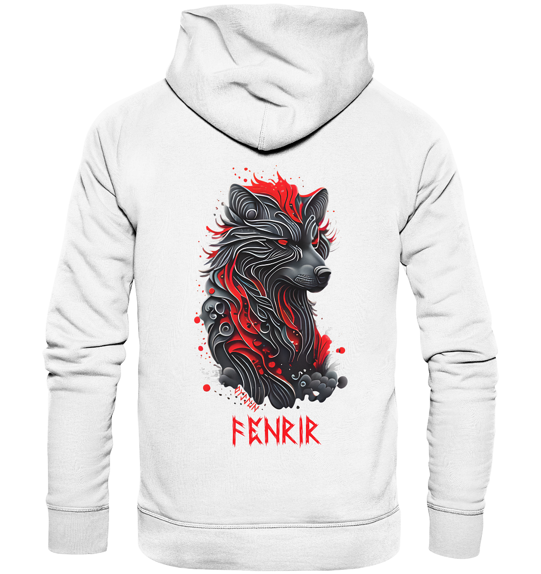 Fenrir - Fenriswolf - Organic Basic Hoodie