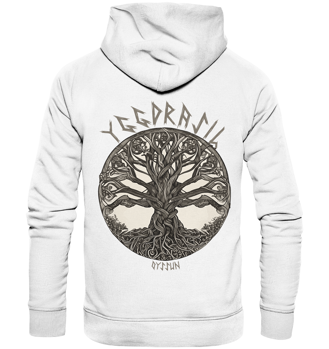 Yggdrasil - the world tree - Organic Basic Hoodie