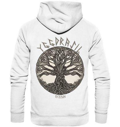 Yggdrasil - the world tree - Organic Basic Hoodie