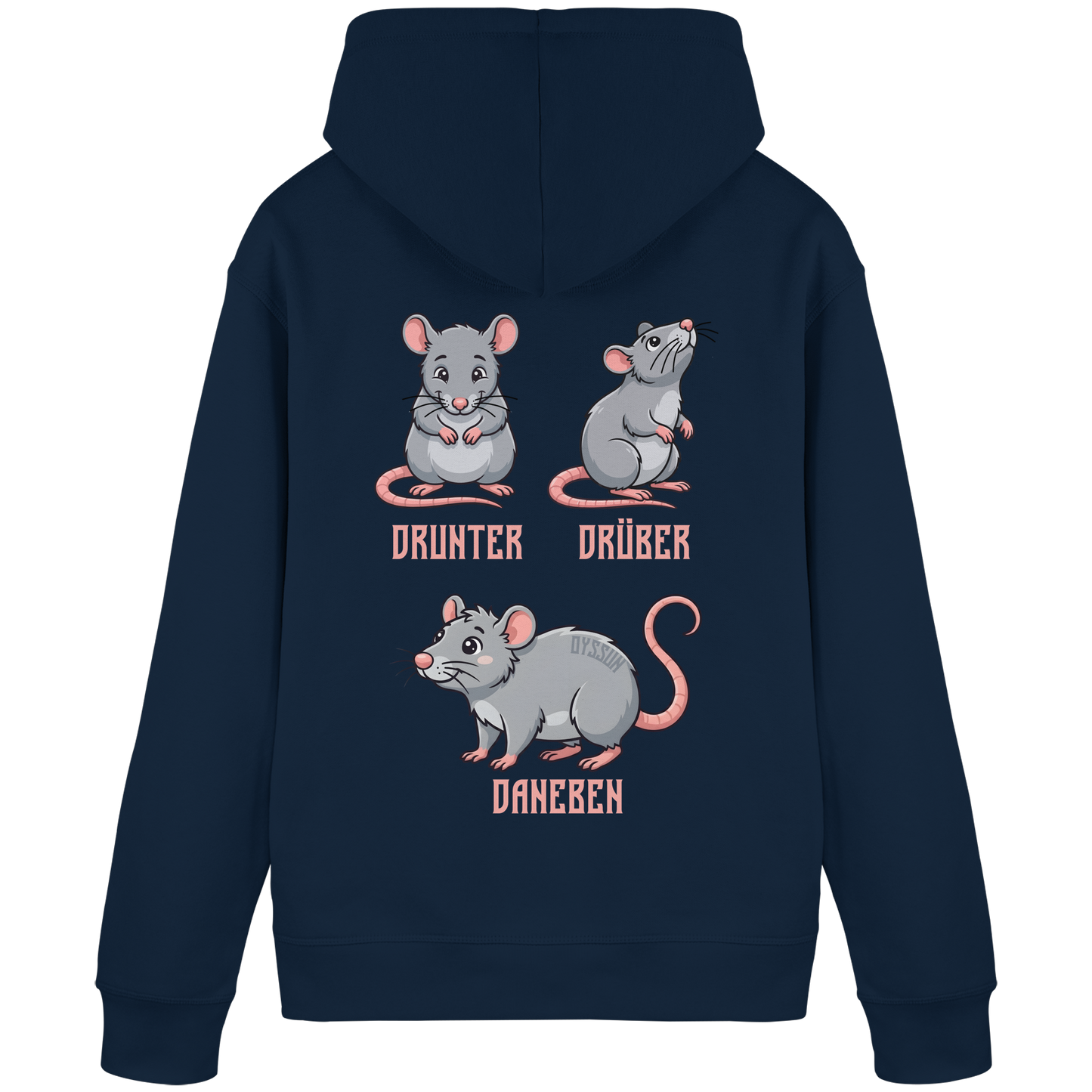 Drunter Drüber Daneben - Organic Basic Hoodie