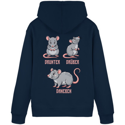 Drunter Drüber Daneben - Organic Basic Hoodie
