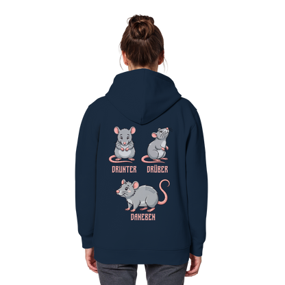 Drunter Drüber Daneben - Organic Basic Hoodie