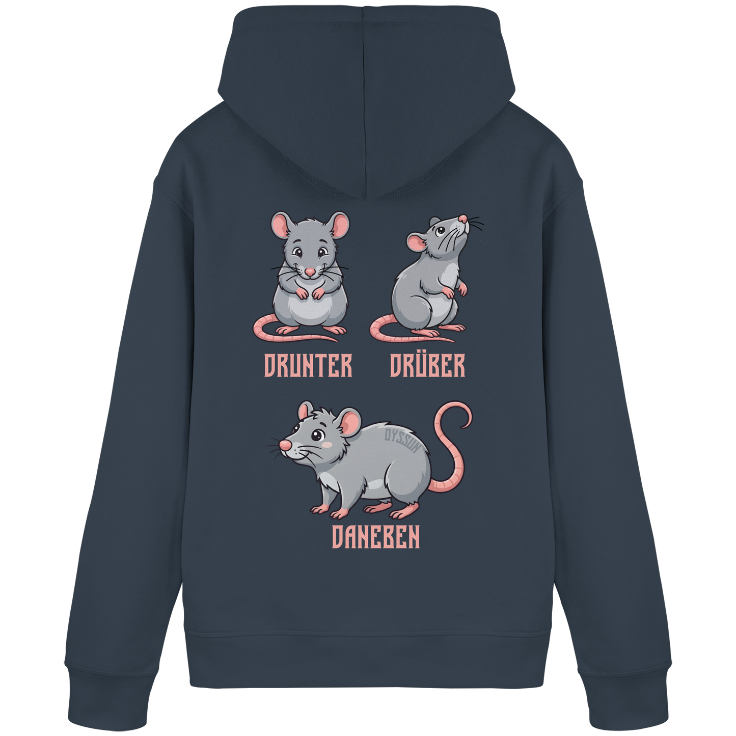 Drunter Drüber Daneben - Organic Basic Hoodie