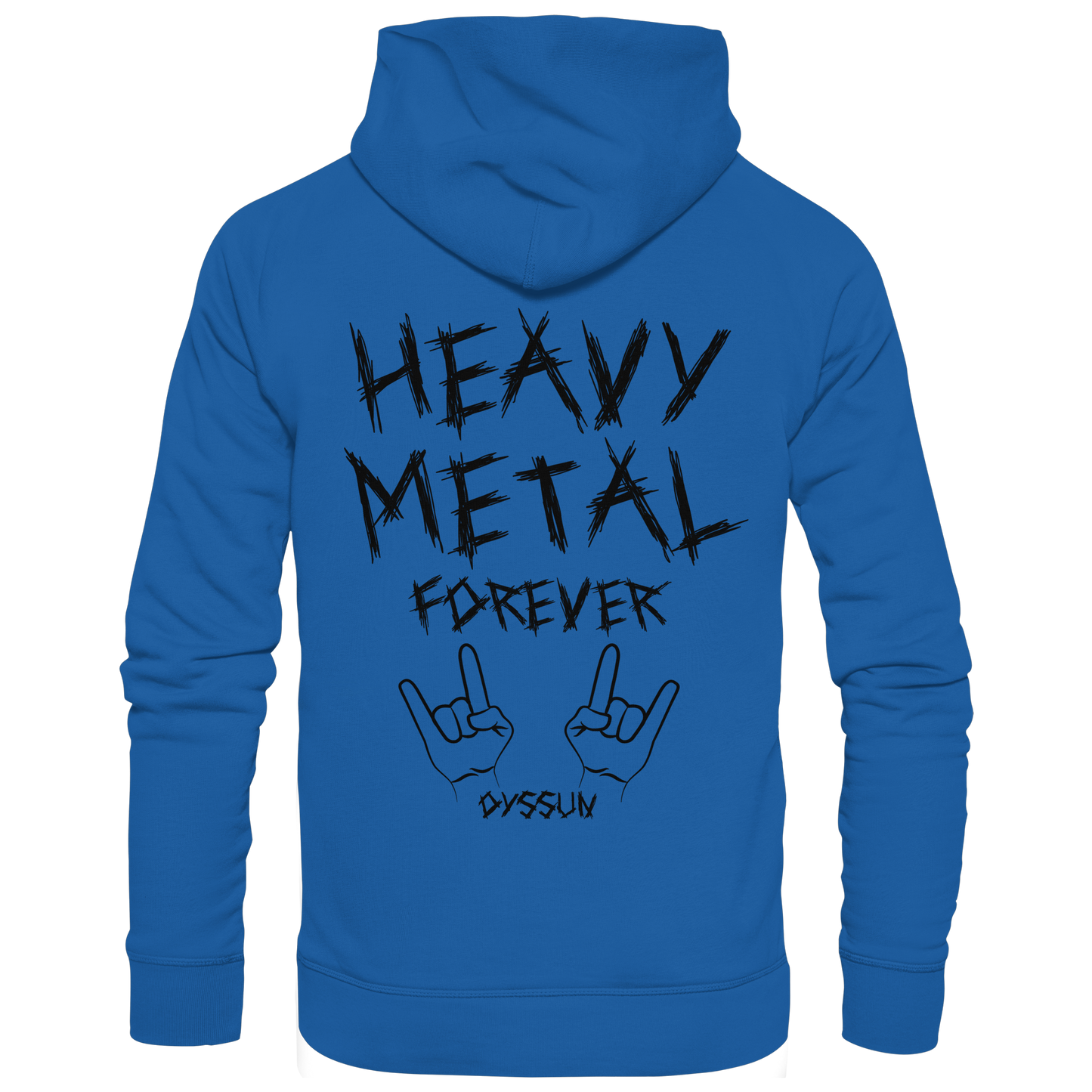 Heavy Metal Forever - Organic Basic Hoodie - In 6 Designfarben